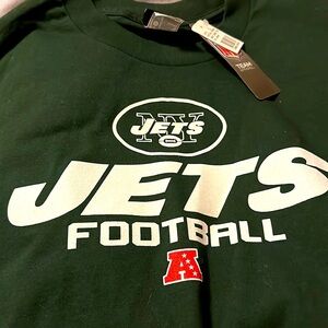 NY Jets Football Team Apparel Basic Tee Size 2X New